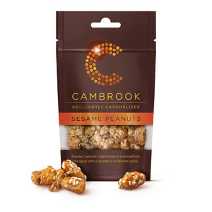 Cambrook Caramelised Sesame Peanuts (9x80g)