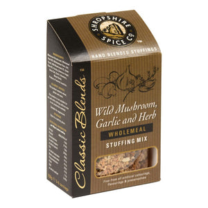 Shropshire Spice Co Wild Mushroom, Garlic & Herb Wholemeal Stuffing Mix (6x150g)