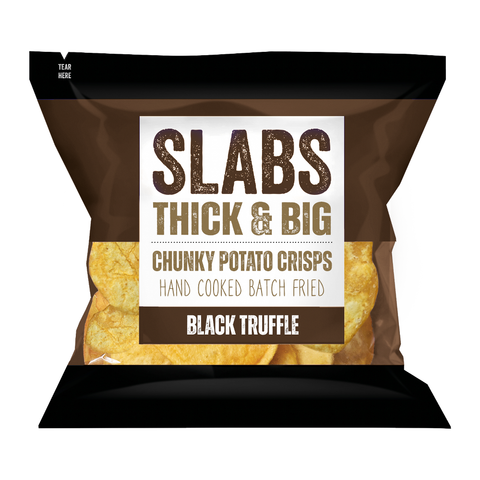 Slabs Black Truffle Chunky Potato Crisps (14x80g)
