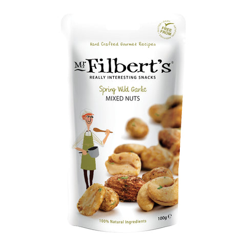 Mr Filbert's Spring Wild Garlic Mixed Nuts (12x100g)