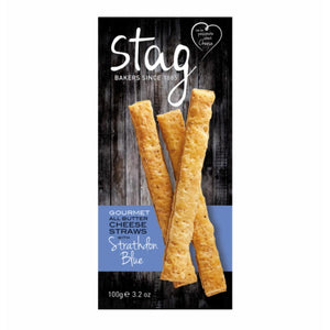 Stag Bakery Strathdon Blue Cheese Straws (6x100g)
