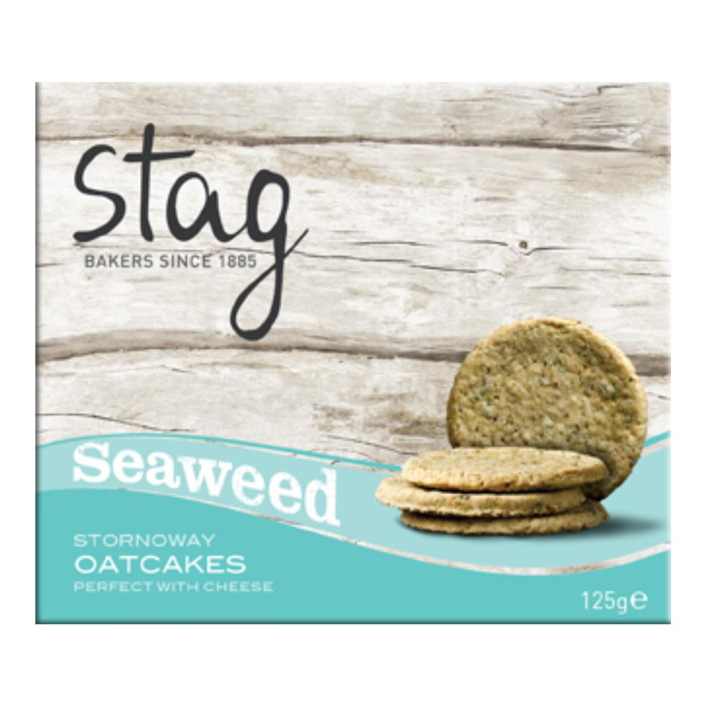 Stag Bakery Seaweed Cocktail Oatcakes (12x125g)