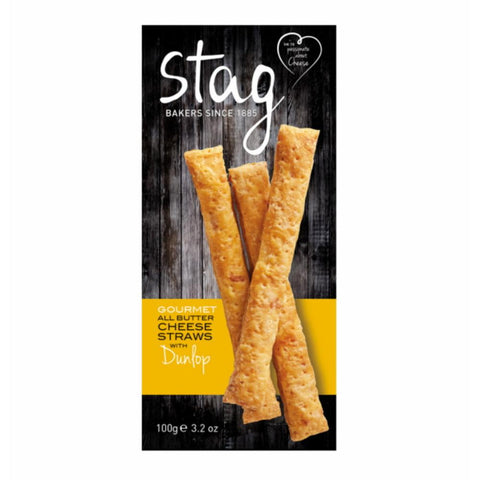 Stag Bakery Dunlop Cheese Straws (6x100g)