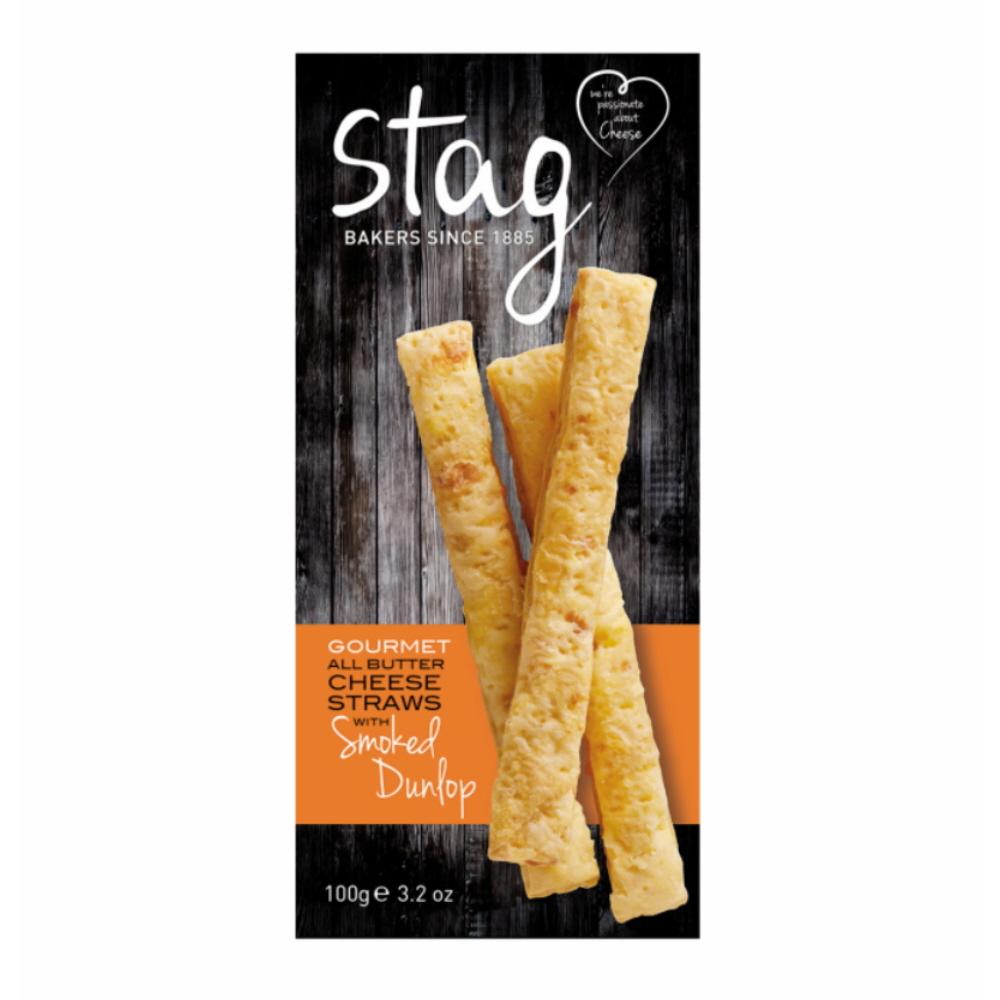 Stag Bakery Smoked Dunlop Cheese Straws (6x100g)
