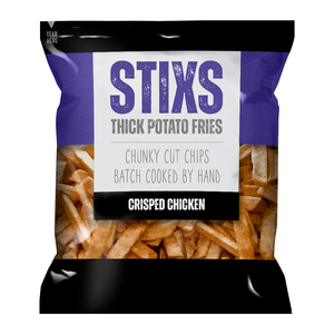 Stixs Crisped Chicken Thick Potato Fries (18x60g)