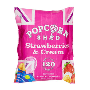 Popcorn Shed Strawberries & Cream Popcorn Snack Pack (16x24g)