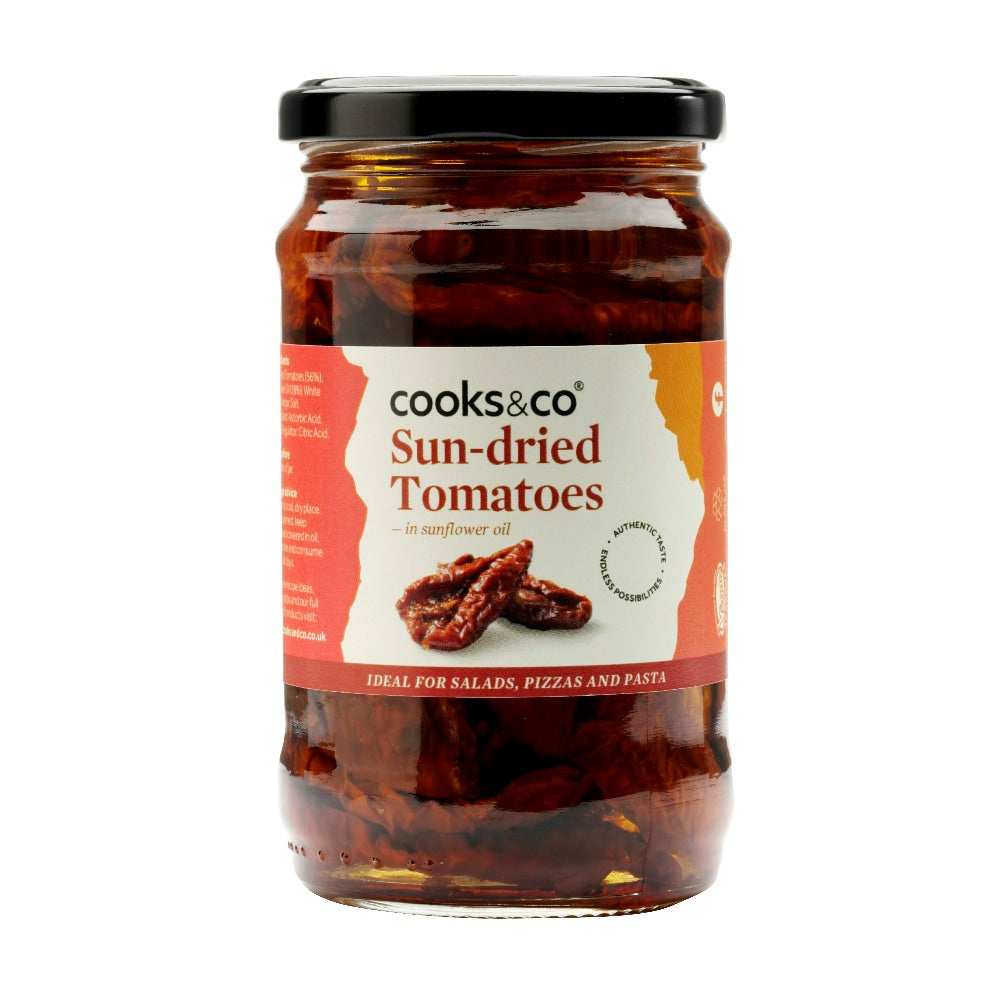 Cooks & Co Sun-Dried Tomatoes in Oil (6x280g)