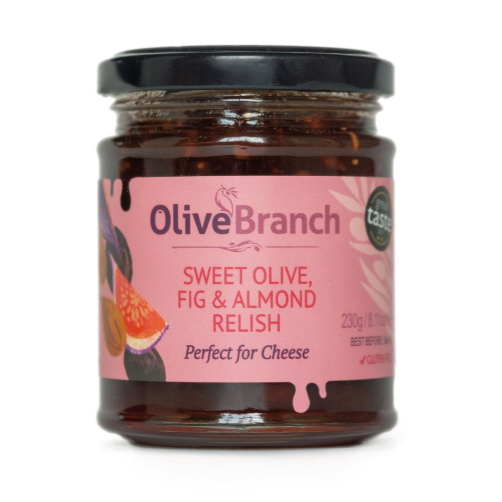 Olive Branch Sweet Olive, Fig & Almond Relish (6x230g)