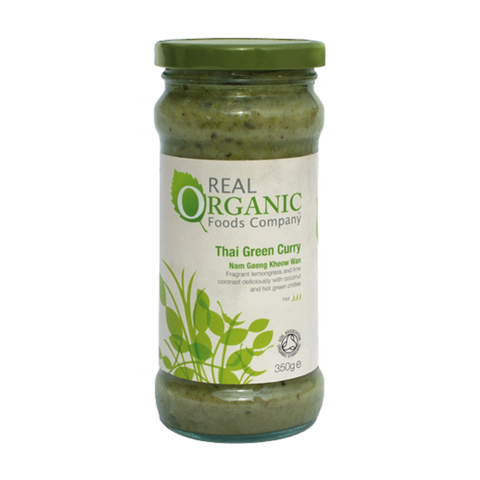 Real Organic Foods Company Thai Green Curry Sauce (6x335g)