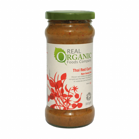 Real Organic Foods Company Thai Red Curry Sauce (6x335g)