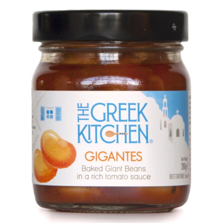 The Greek Kitchen Baked Giant Beans in a Tomato Sauce (6x280g)