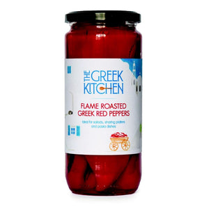 The Greek Kitchen Flame Roasted Red Peppers (6x450g)