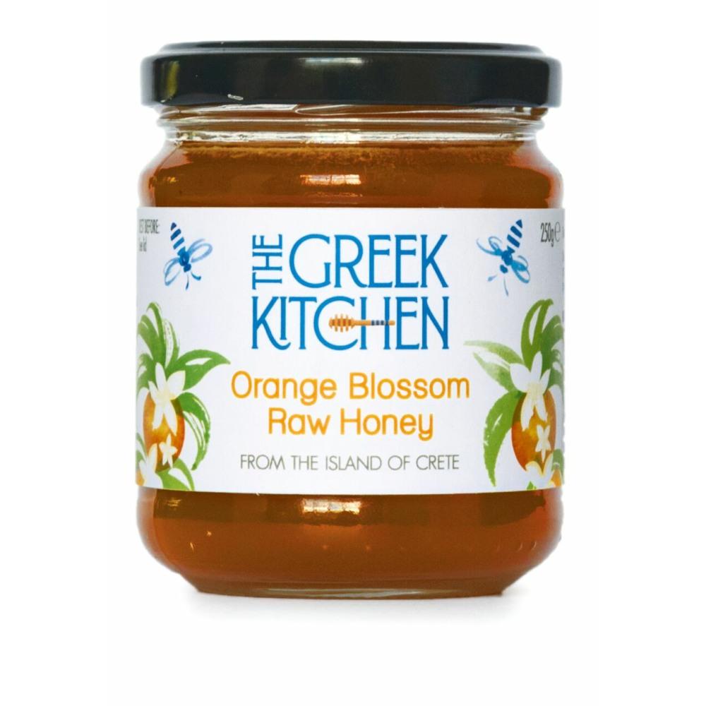 The Greek Kitchen Orange Blossom Raw Honey (6x250g)