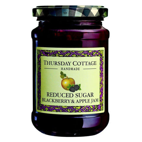 Thursday Cottage Reduced Sugar Blackberry & Apple Jam (6x315g)