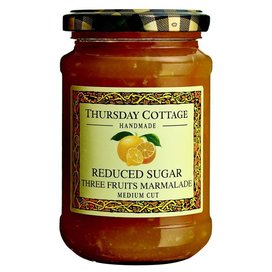 Thursday Cottage Reduced Sugar Three Fruit Marmalade (6x315g)