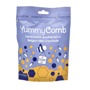 Yummycomb Milk Chocolate Honeycomb Pouch (6x100g)