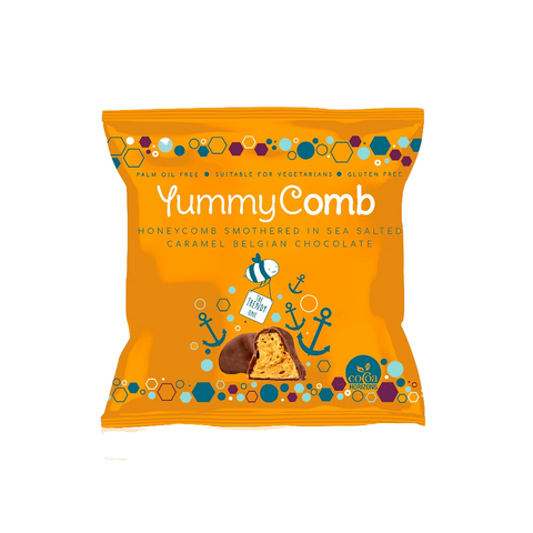 Yummycomb Salted Caramel Honeycomb Pocket Pack (12x40g)