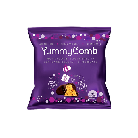 Yummycomb 70% Dark Chocolate Honeycomb Pocket Pack (12x40g)
