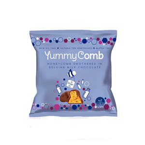 Yummycomb Milk Chocolate Honeycomb Pocket Pack (12x40g)
