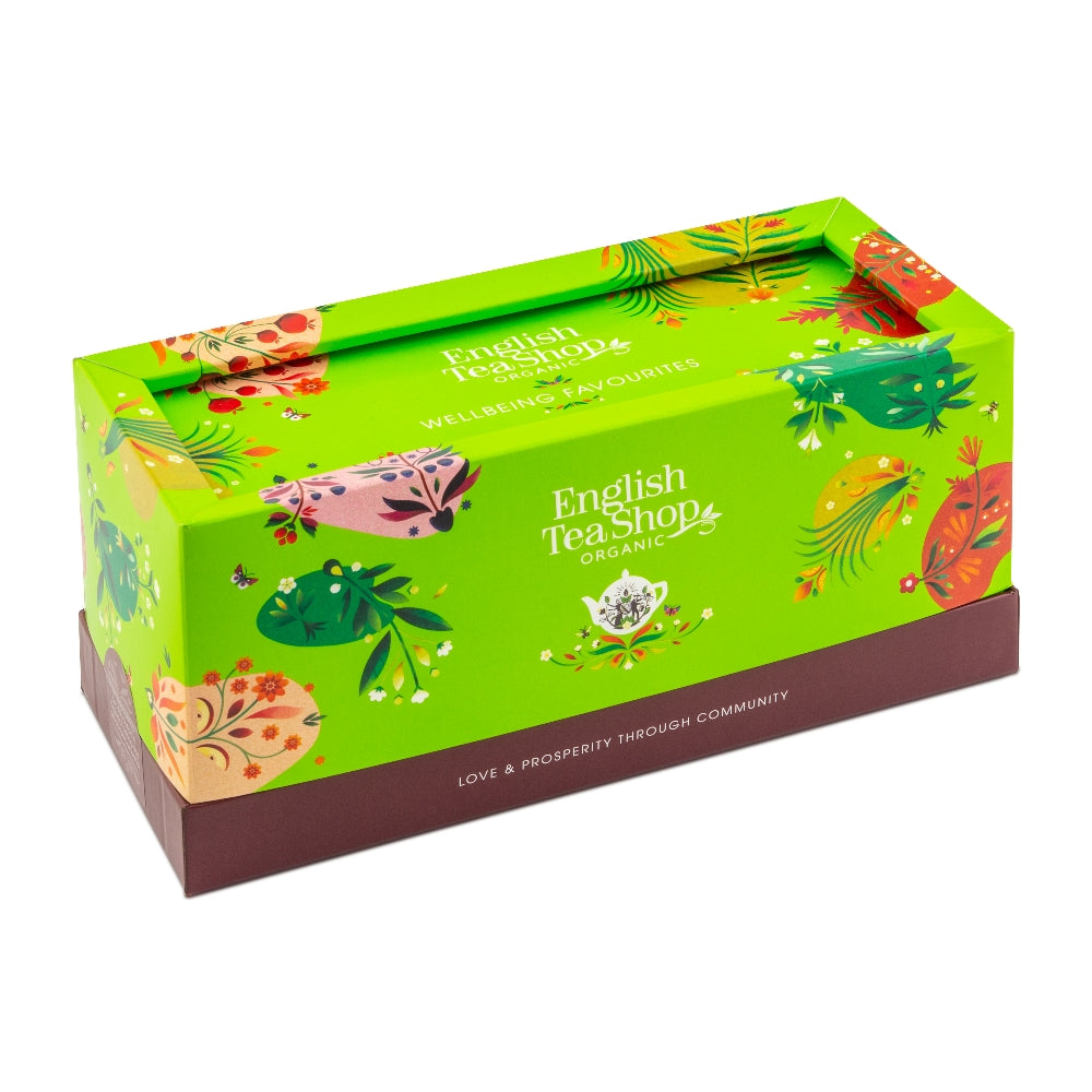 English Tea Shop Organic Wellbeing Favourites (6x325g)