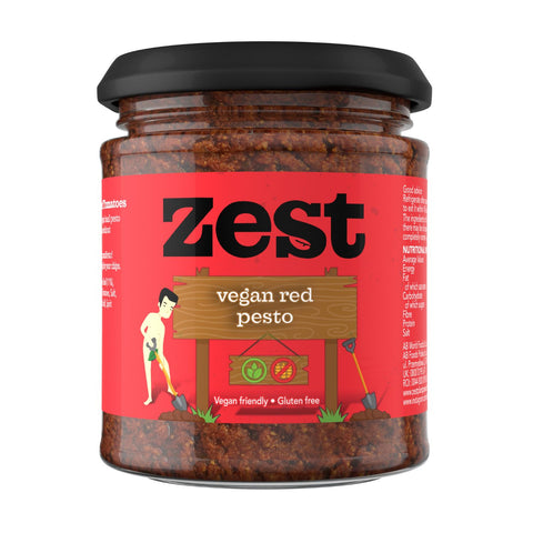 Zest Vegan Red Pesto (6x165g)